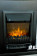 Электрокамин Boston standard с очагом Аspen Black с очагом Majestic FX M Brass/Black с очагом Fobos FX M Black