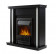 Электрокамин Trend standard с очагом Аspen Black с очагом Majestic FX M Brass/Black с очагом Fobos FX M Black