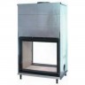 Каминная топка M-design 900 DH DOUBLE FACE Argento